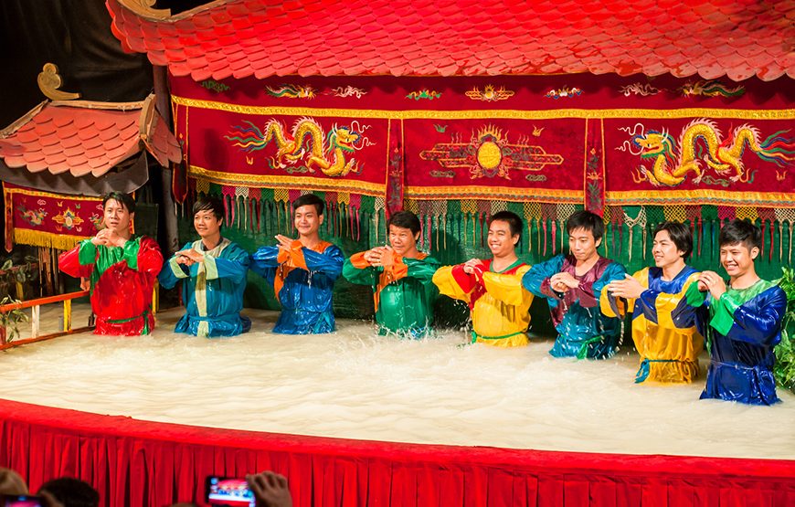 Private tour: Ha Noi Water Puppet Show With Buffet Dinner