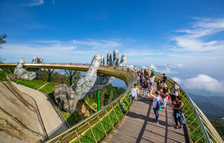 Private tour: Full-day Ba Na Hills & Amazing Golden Bridge From Da Nang