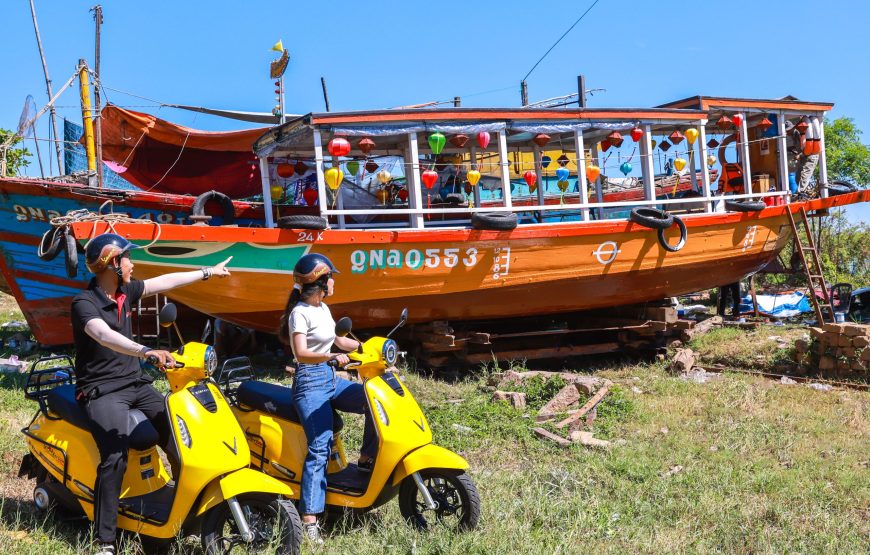 Private tour: Half-day Hoi An Countryside Adventure By Electric Scooter