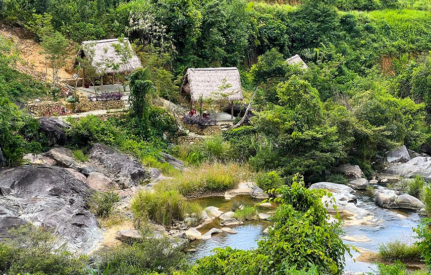 Full-day Loc Yen Ancient Village & O O Waterfall