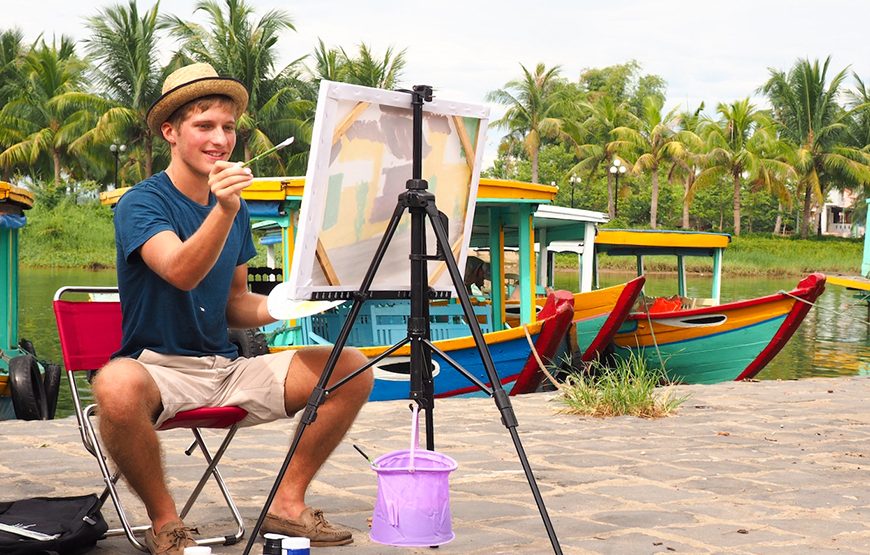 Private tour: Half-day Heritage Painting Tour From Hoi An City