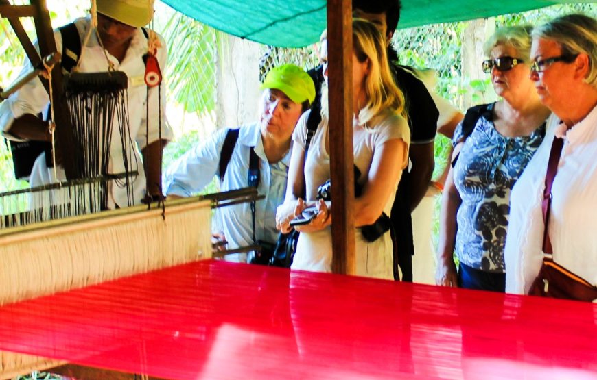 Half-day Silk Cloth Producing Process Discovery Tour From Hoi An