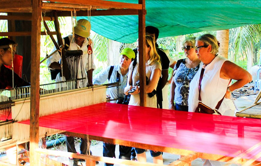 Half-day Silk Cloth Producing Process Discovery Tour From Hoi An
