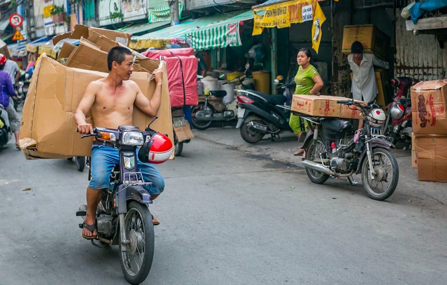 Private tour: Half-day Ho Chi Minh City China Town By Cyclo