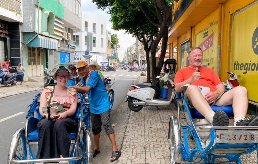 Private tour: Half-day Ho Chi Minh City China Town By Cyclo