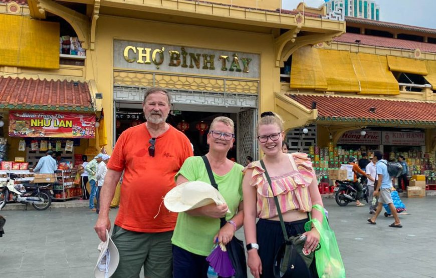 Private tour: Half-day Ho Chi Minh City China Town By Cyclo