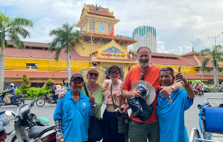 Private tour: Half-day Ho Chi Minh City China Town By Cyclo