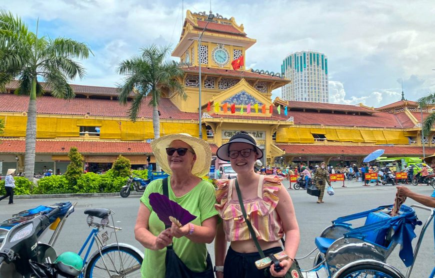 Private tour: Half-day Ho Chi Minh City China Town By Cyclo