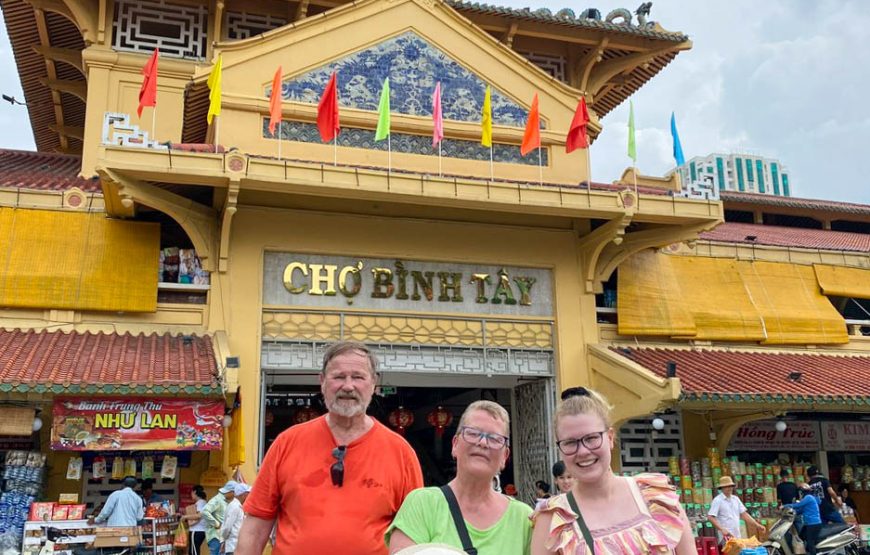 Private tour: Half-day Ho Chi Minh City China Town By Cyclo