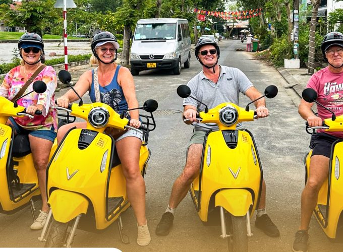 Private tour: Half-day Electric Scooter Adventure And Art Workshop In Hoi An