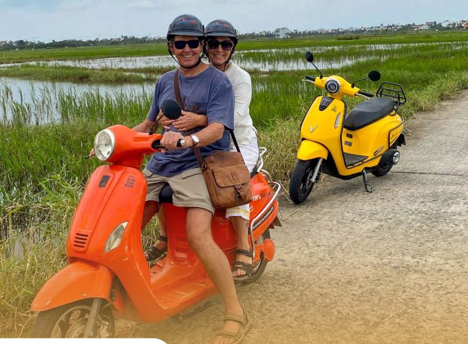 Private tour: Half-day Electric Scooter Countryside Adventure In Hoi An