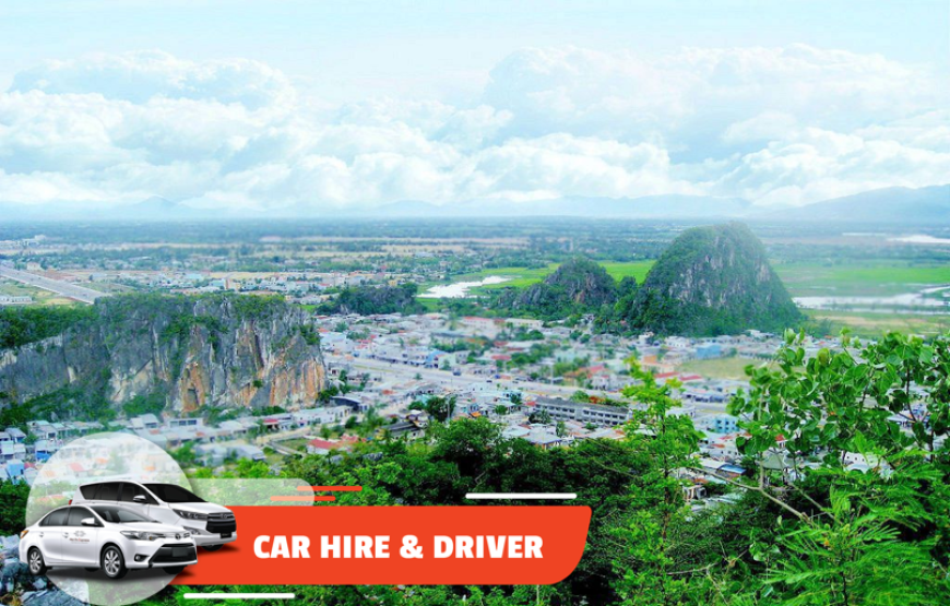 Car Hire & Driver: Hoi An – Marble Mountain (Half-day)